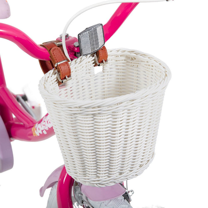 JOYSTAR Unicorn Girls Bike with Doll Carrier JOYSTAR