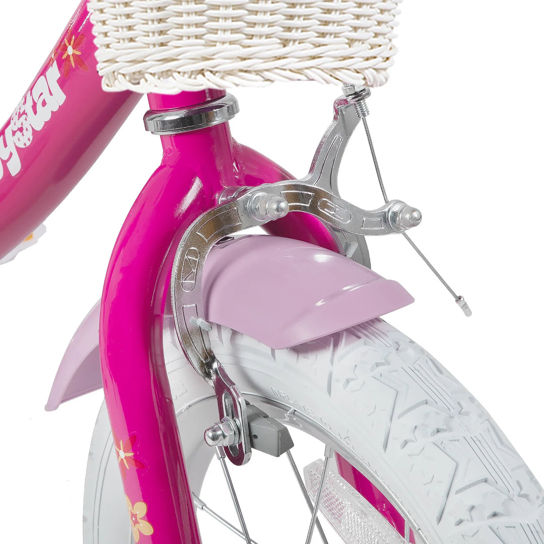 JOYSTAR Unicorn 20 Inch Girls Bike with Doll Carrier JOYSTAR