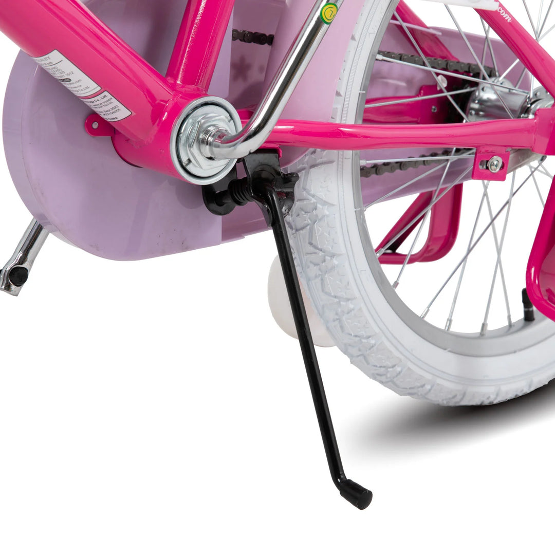 JOYSTAR Unicorn 20 Inch Girls Bike with Doll Carrier JOYSTAR