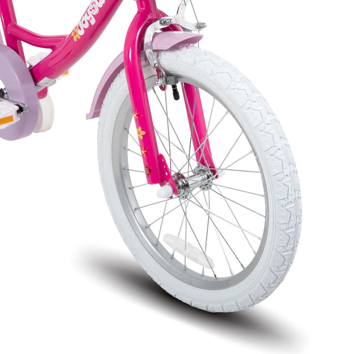 JOYSTAR Unicorn 20 Inch Girls Bike with Doll Carrier JOYSTAR
