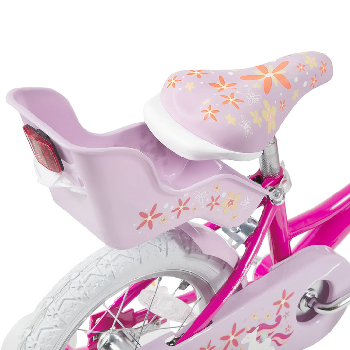 JOYSTAR Unicorn 20 Inch Girls Bike with Doll Carrier JOYSTAR
