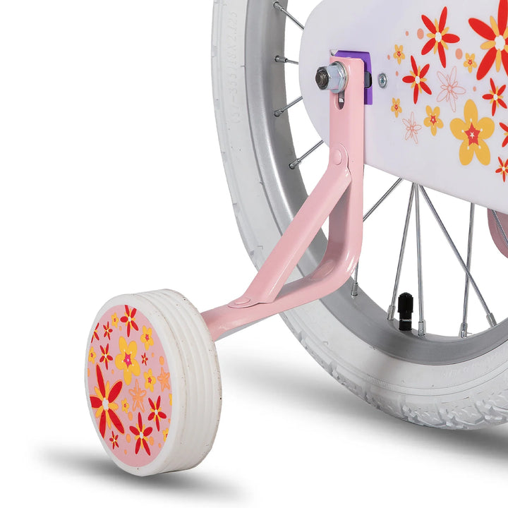 JOYSTAR Unicorn 20 Inch Girls Bike with Doll Carrier JOYSTAR