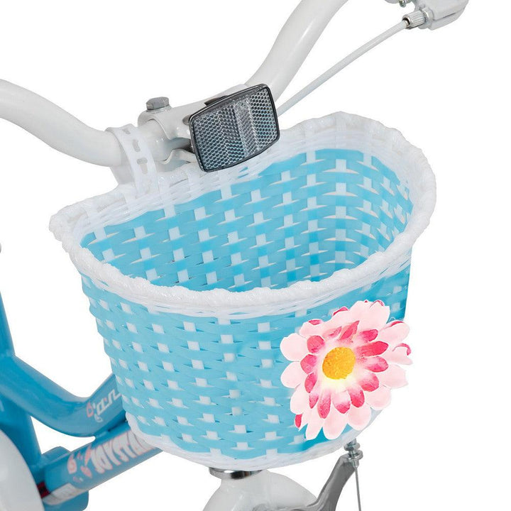 JOYSTAR Angel Girls Bike with Training Wheels & Basket - JOYSTARBIKE