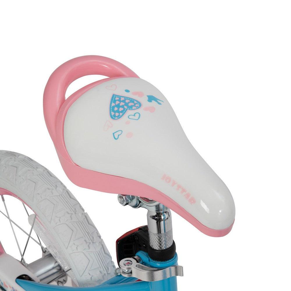 JOYSTAR Angel Girls Bike with Training Wheels & Basket - JOYSTARBIKE