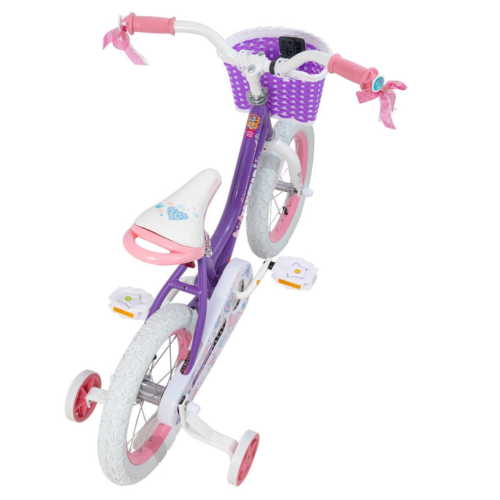 JOYSTAR Angel Girls Bike with Training Wheels & Basket WT JOYSTAR Walmart