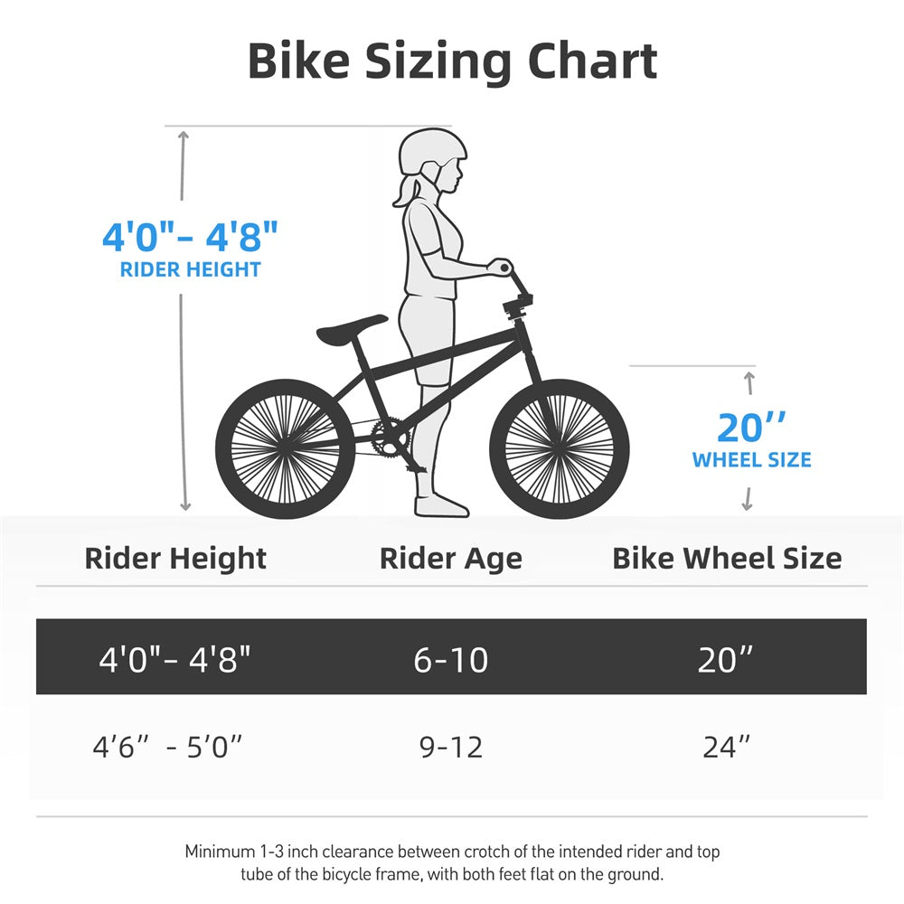 JOYSTAR Brockway Freestyle Kids BMX Bikes JOYSTAR