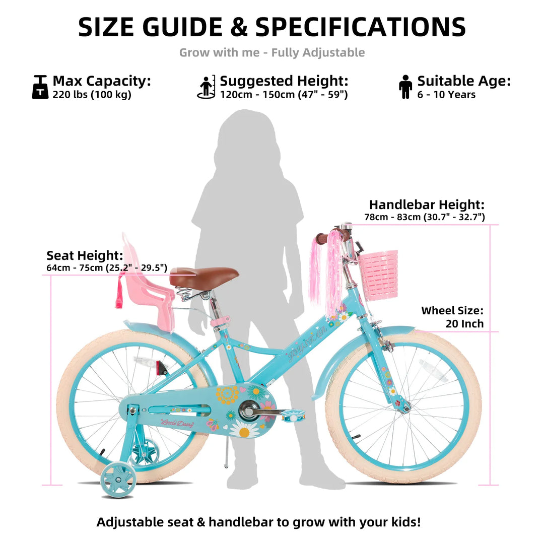 JOYSTAR Little Daisy Girls Bike JOYSTAR