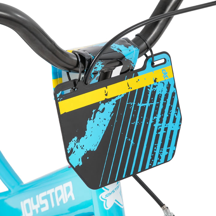 JOYSTAR Little Rock Kids Bike for Boys 2-7 Years - Bike Flag - Number Plate JOYSTAR