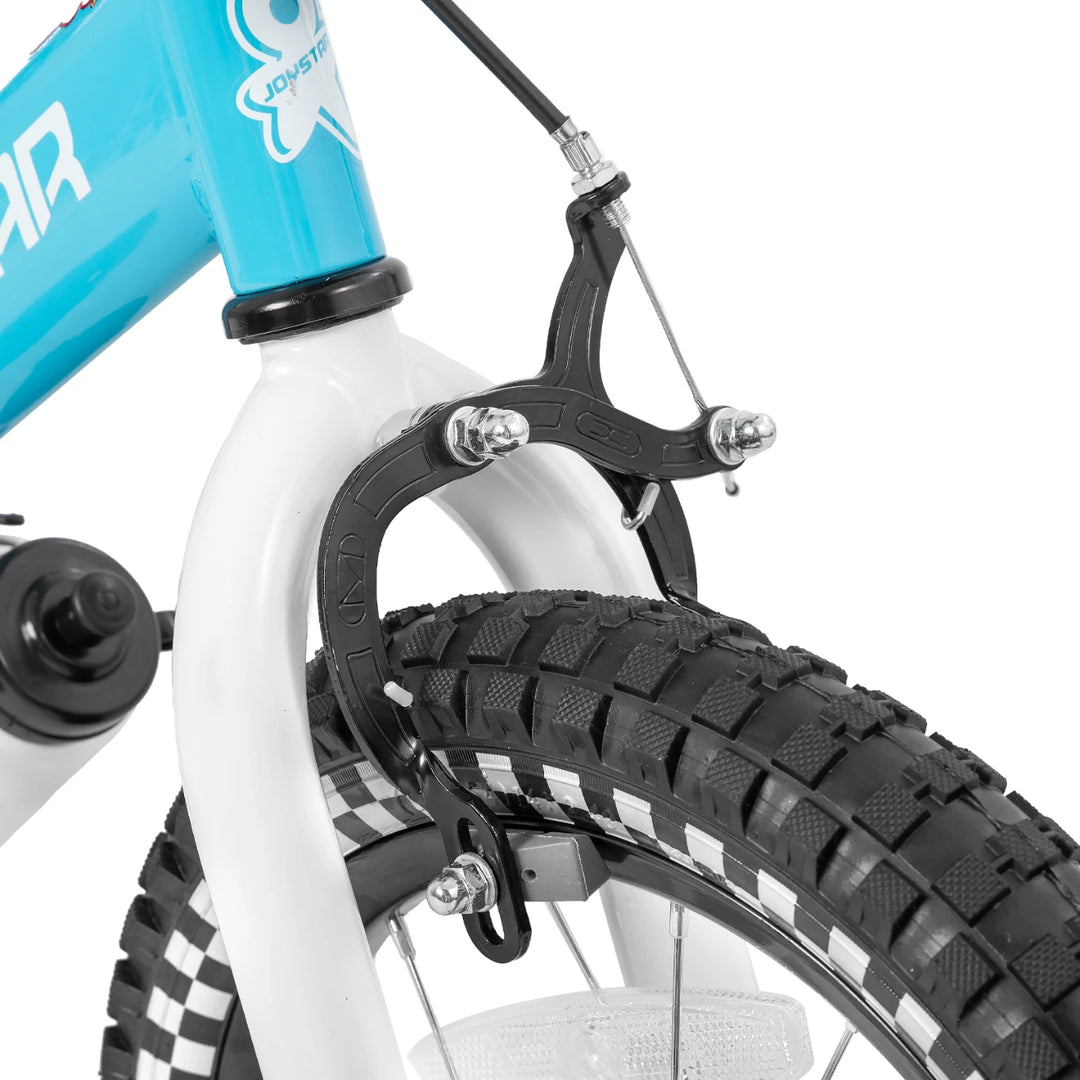 JOYSTAR Little Rock Kids Bike for Boys 2-7 Years - Bike Flag - Number Plate JOYSTAR