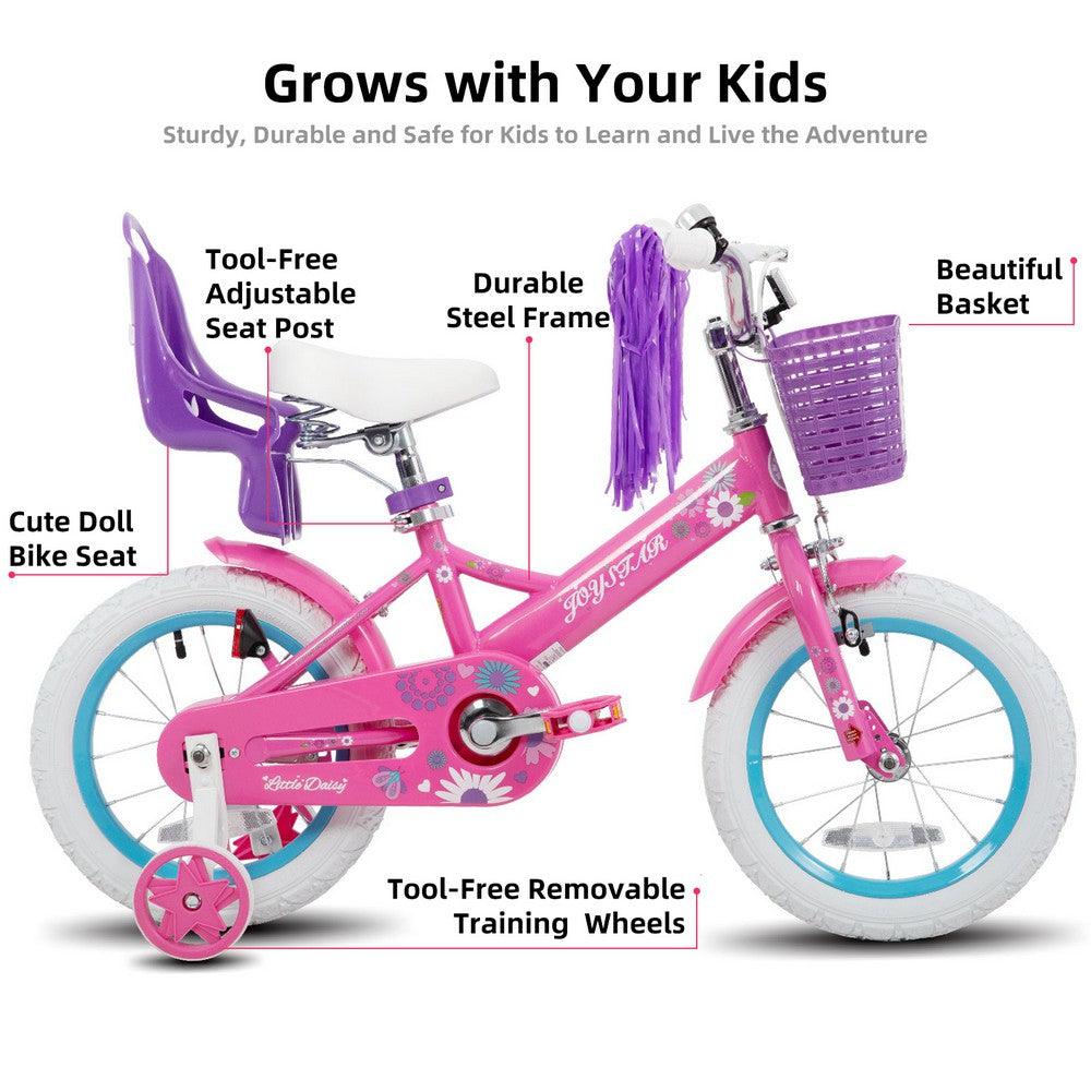 Kids' Bikes JOYSTAR Little Daisy Kids Bike For Girls Ages 2-7 Years ...