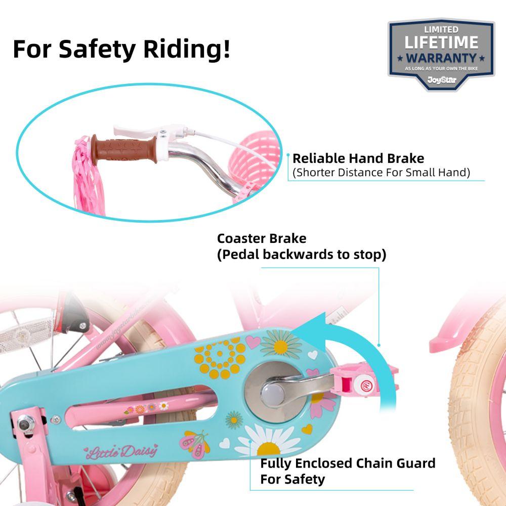 JOYSTAR Little Daisy Girls Bike for 2-7 Years Girls EU - JOYSTARBIKE