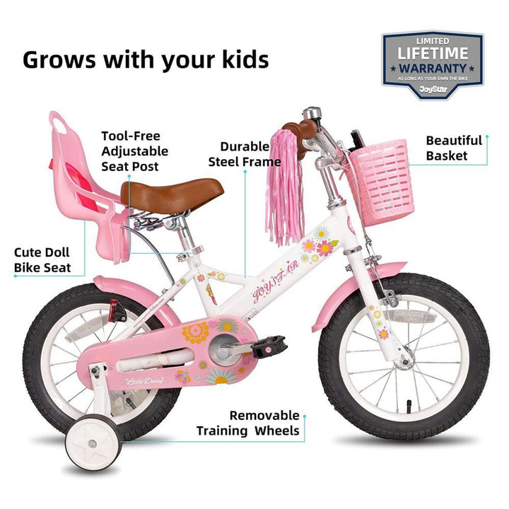 JOYSTAR Little Daisy Girls Bike for 2-7 Years Girls EU - JOYSTARBIKE