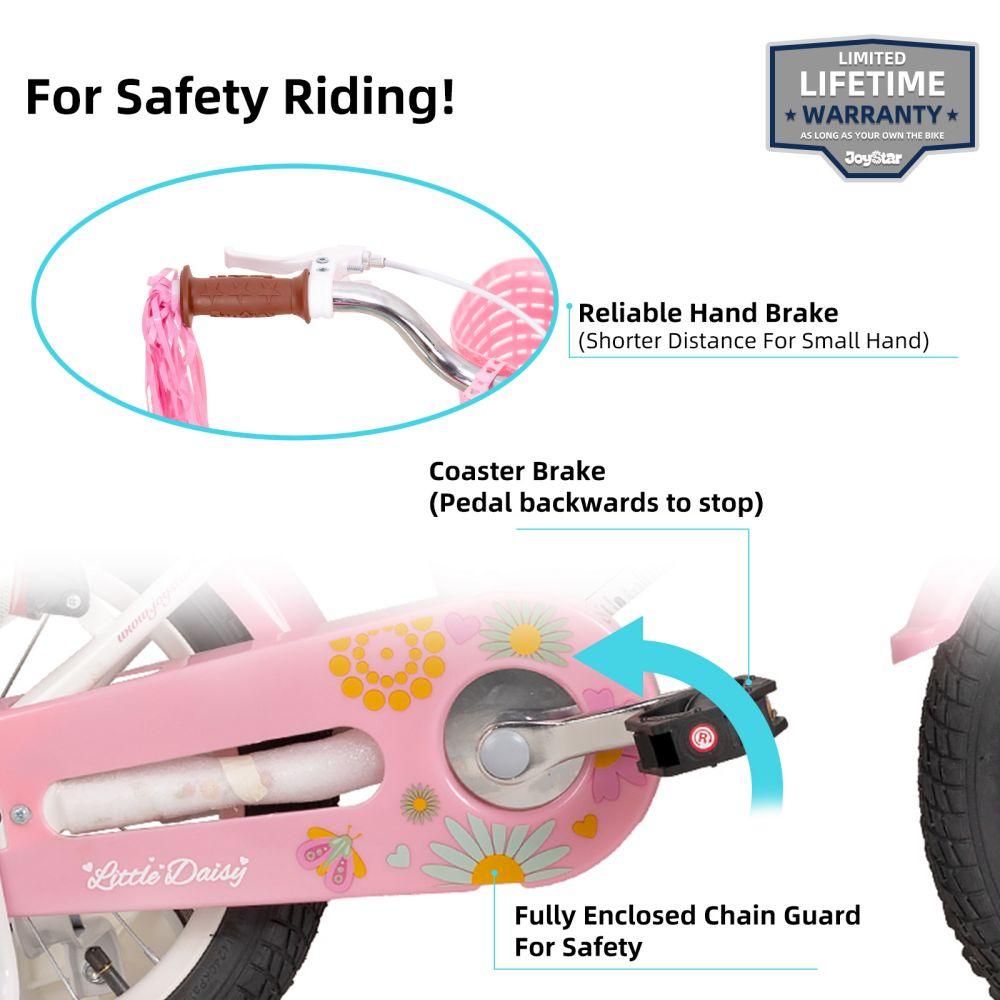 JOYSTAR Little Daisy Girls Bike for 2-7 Years Girls EU - JOYSTARBIKE