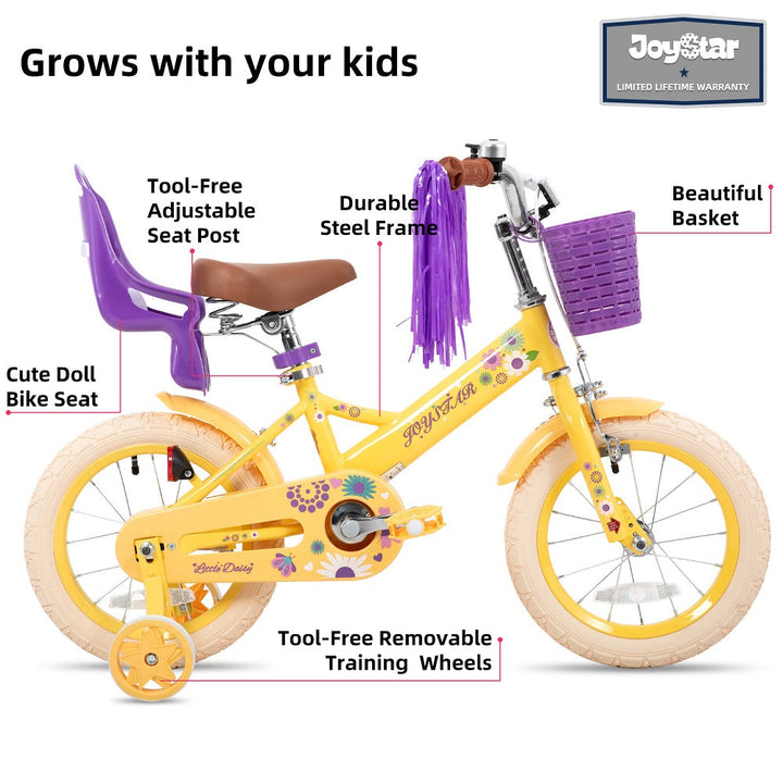JOYSTAR Little Daisy Girls Bike WT JOYSTAR Walmart