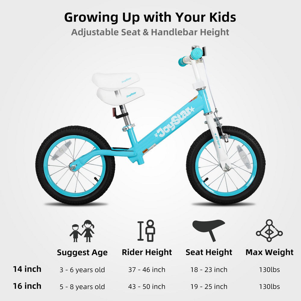 JOYSTAR Striker 16" Kids Balance Bike CA