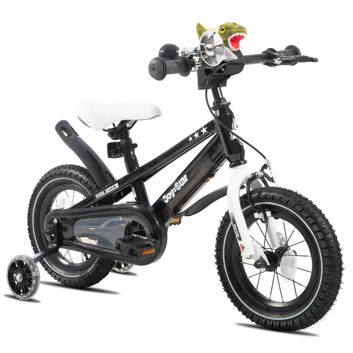 JOYSTAR Vellux Light Up 12 16 20 Inch Kids Bike with Training Wheels