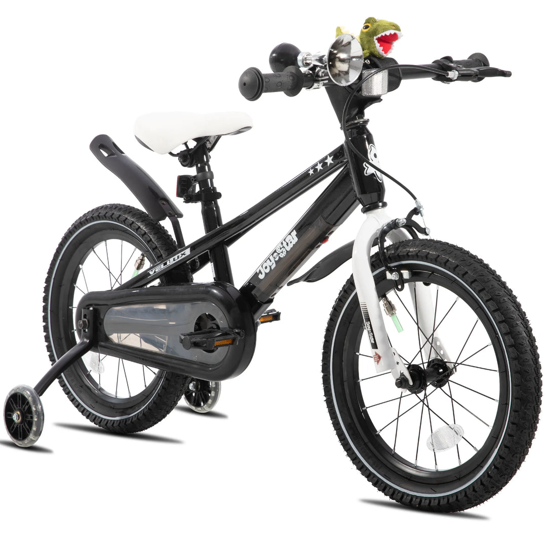JOYSTAR Vellux Light Up 12 16 20 Inch Kids Bike with Training Wheels