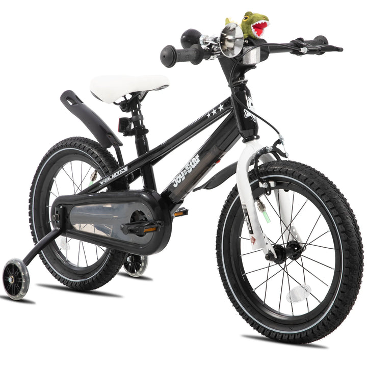 JOYSTAR Vellux Light Up 12 16 20 Inch Kids Bike with Training Wheels