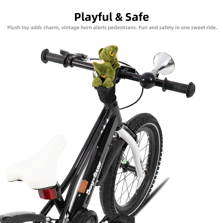 JOYSTAR Vellux Light Up 12 16 20 Inch Kids Bike with Training Wheels