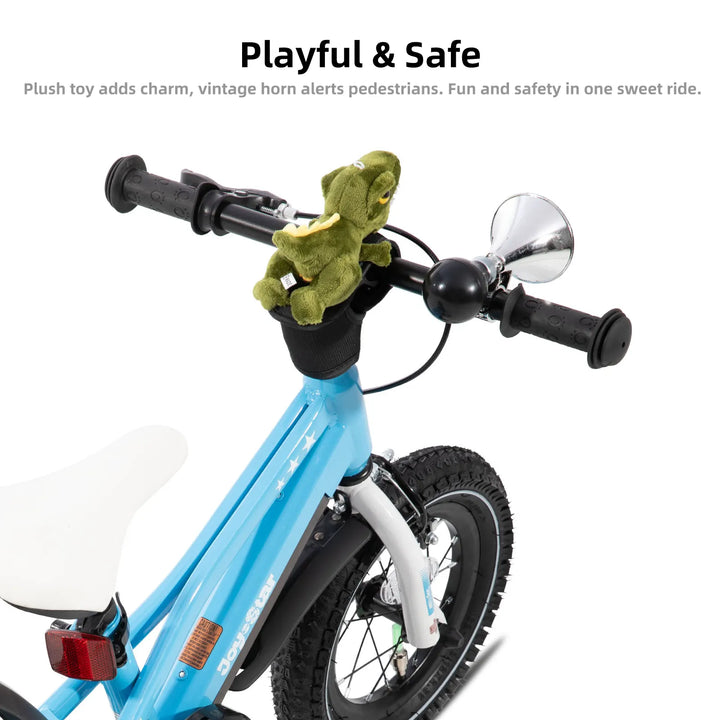 JOYSTAR Vellux Light Up 12 16 20 Inch Kids Bike with Training Wheels