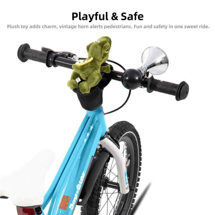 JOYSTAR Vellux Light Up 12 16 20 Inch Kids Bike with Training Wheels