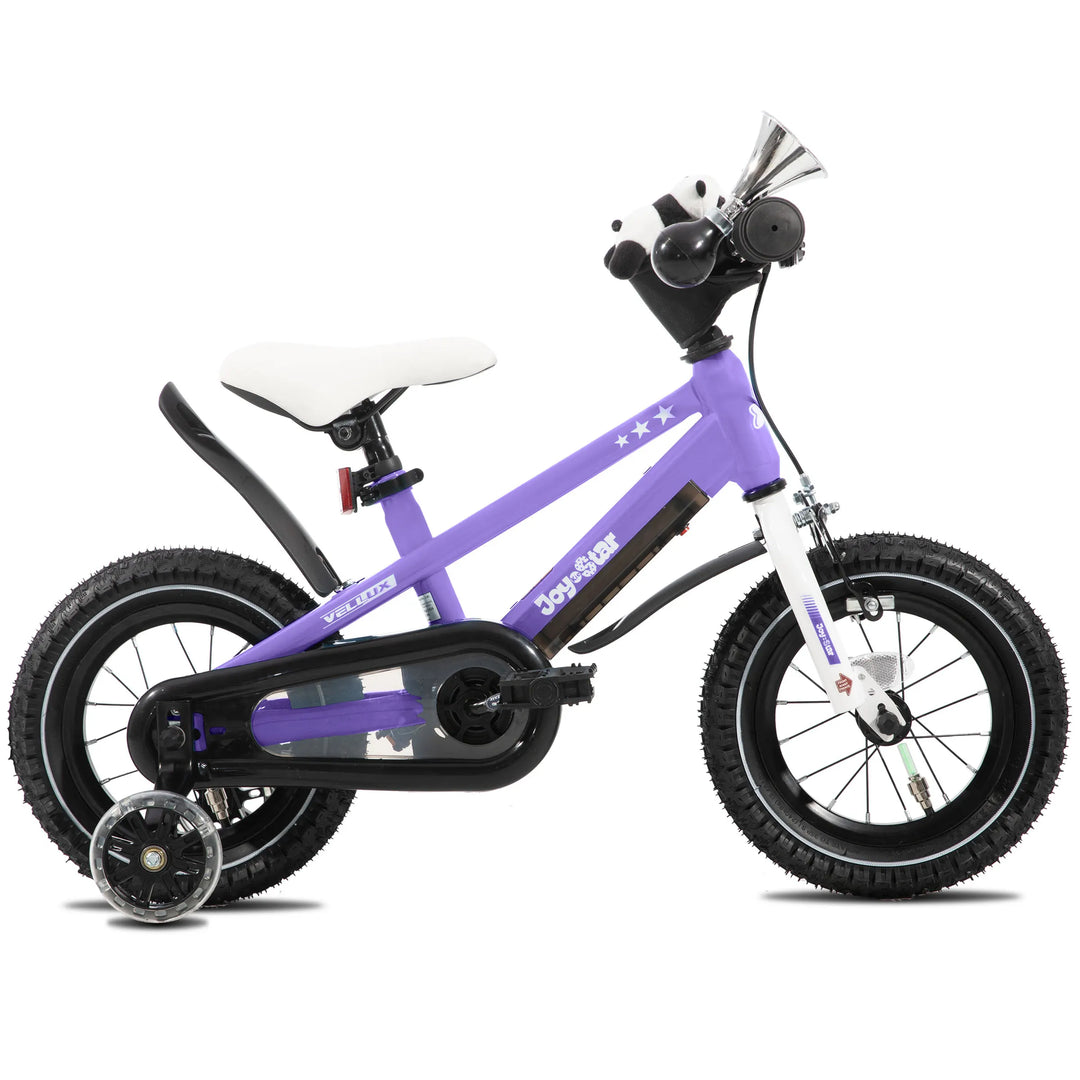 JOYSTAR Vellux Light Up 12 16 20 Inch Kids Bike with Training Wheels