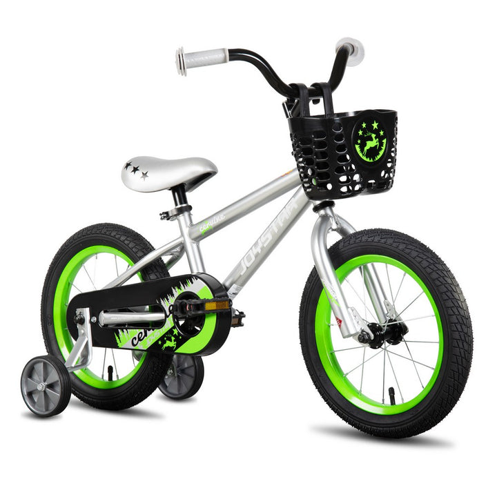 JOYSTAR-14-inch-silver-kids-bike-with-training-wheels