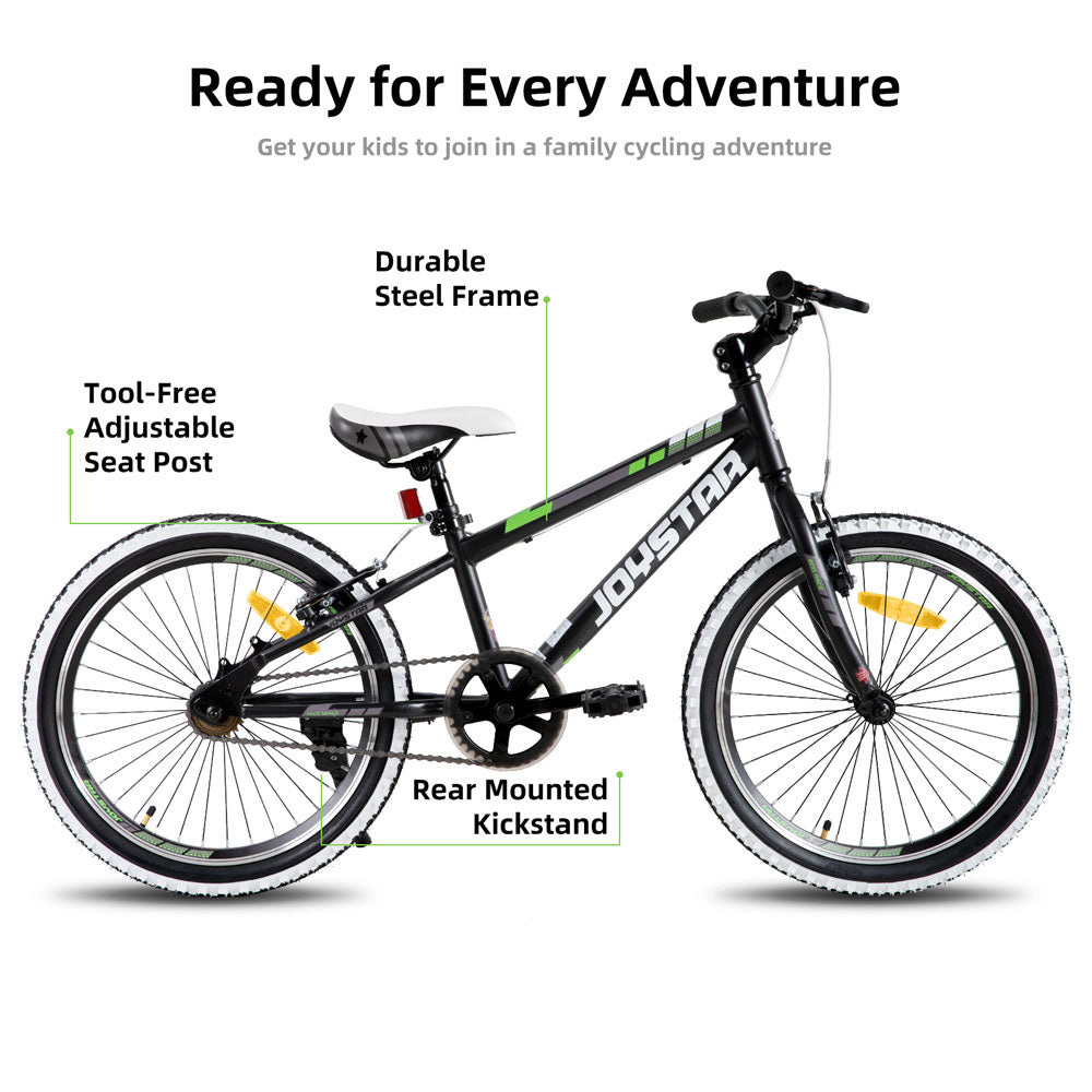 JOYSTAR Lubbock 20" 24" Kids Mountain Bike Single Speed Bicycle EU JOYSTAR BIKE EU