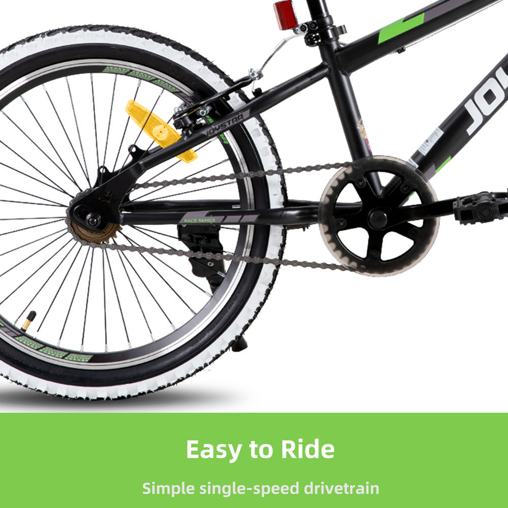 JOYSTAR Lubbock 20" 24" Kids Mountain Bike Single Speed Bicycle EU JOYSTAR BIKE EU
