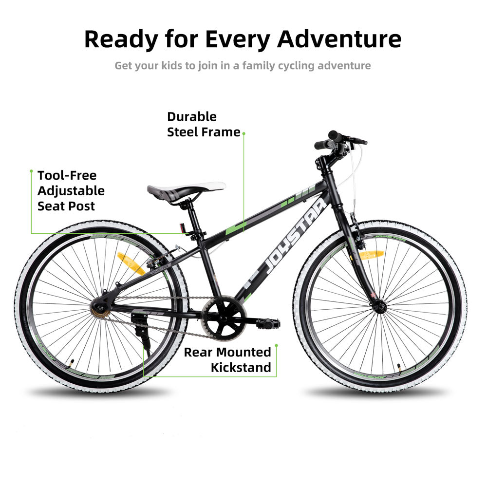 JOYSTAR Lubbock 20" 24" Kids Mountain Bike Single Speed Bicycle EU JOYSTAR BIKE EU