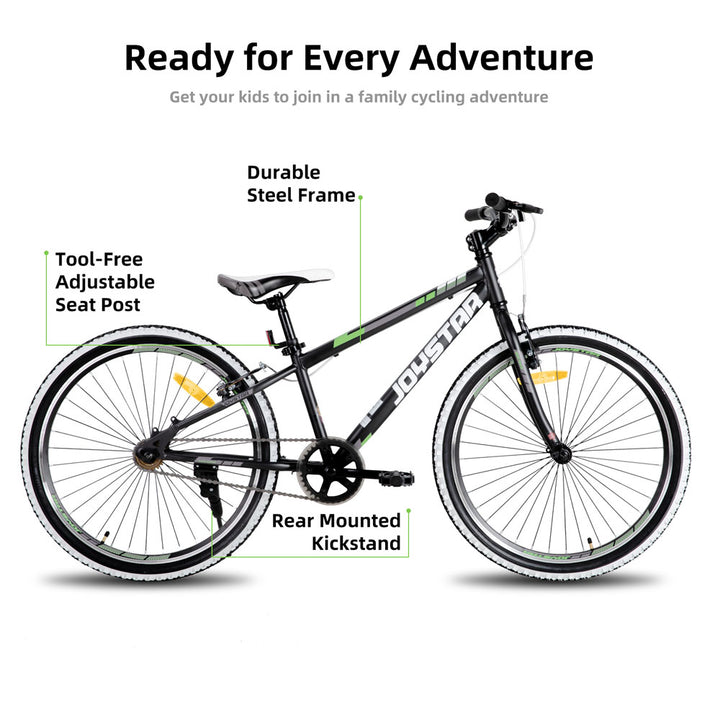 JOYSTAR Lubbock 20" 24" Kids Mountain Bike Single Speed Bicycle EU JOYSTAR BIKE EU