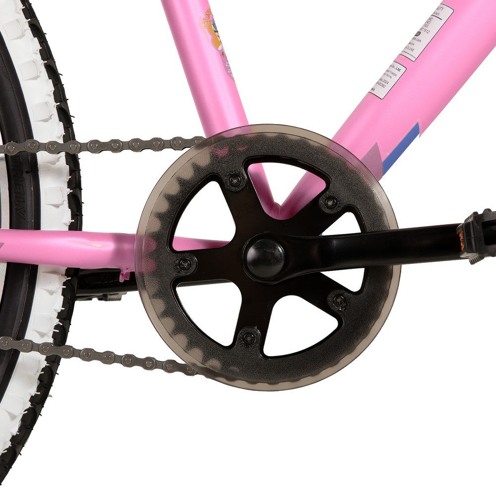 24 gears JOYSTAR Lubbock 20" 24" Kids Mountain Bike 7-Speed Bicycle White / 24 inch