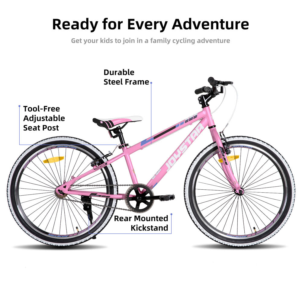JOYSTAR Lubbock 20" 24" Kids Mountain Bike Single Speed Bicycle EU JOYSTAR BIKE EU