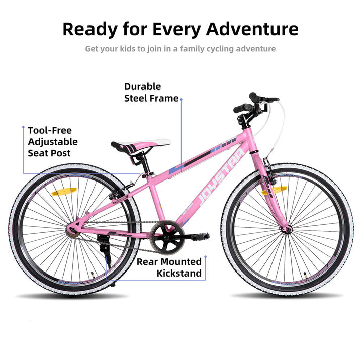 JOYSTAR Lubbock 20" 24" Kids Mountain Bike Single Speed Bicycle EU JOYSTAR BIKE EU