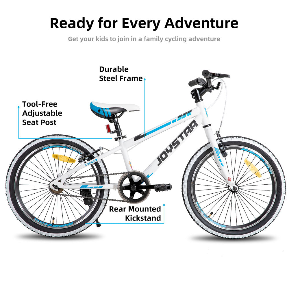 JOYSTAR Lubbock 20" 24" Kids Mountain Bike Single Speed Bicycle EU JOYSTAR BIKE EU