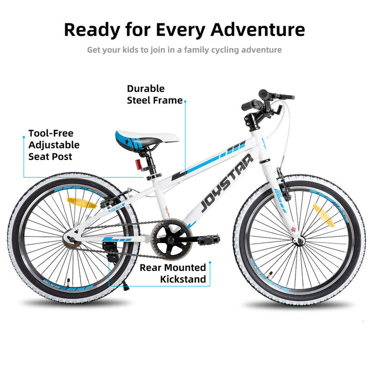 JOYSTAR Lubbock 20" 24" Kids Mountain Bike Single Speed Bicycle EU JOYSTAR BIKE EU