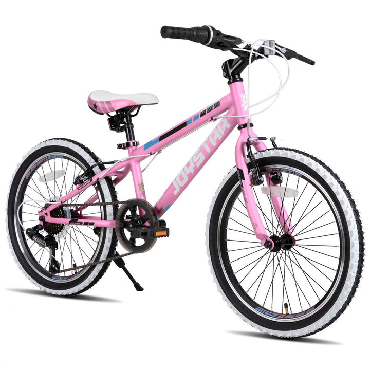 JOYSTAR Lubbock 20" 24" Kids Mountain Bike 7-Speed Bicycle