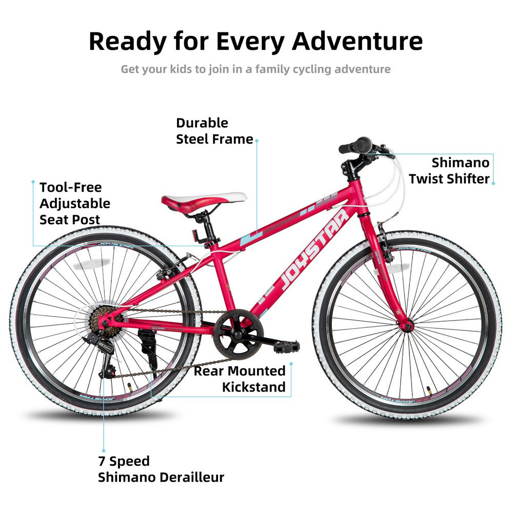Gear Bike For 11 Year Old Boy 24 Inch JOYSTAR 24 Inch Kids Bike
