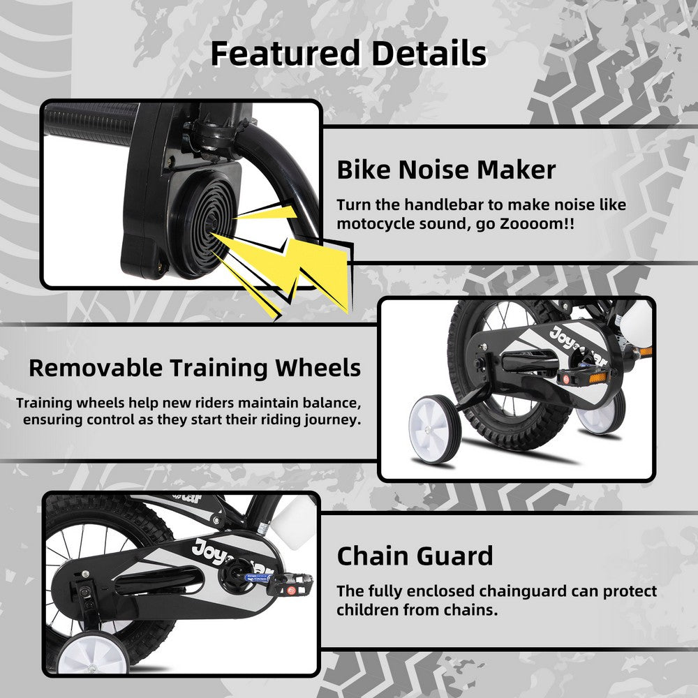 JOYSTAR Motocross Style Kids Bike for Boys Girls JOYSTAR