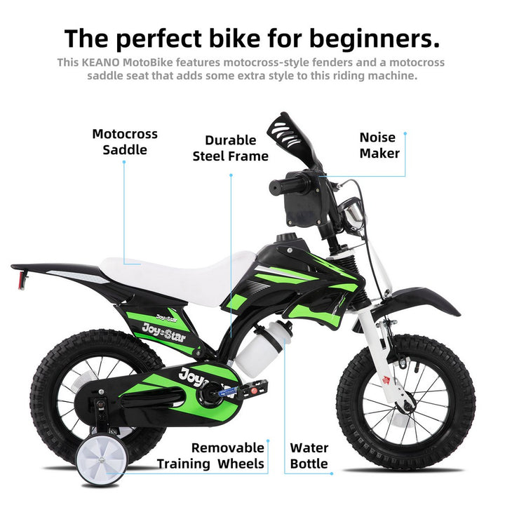 JOYSTAR Motocross Style Kids Bike for Boys Girls JOYSTAR