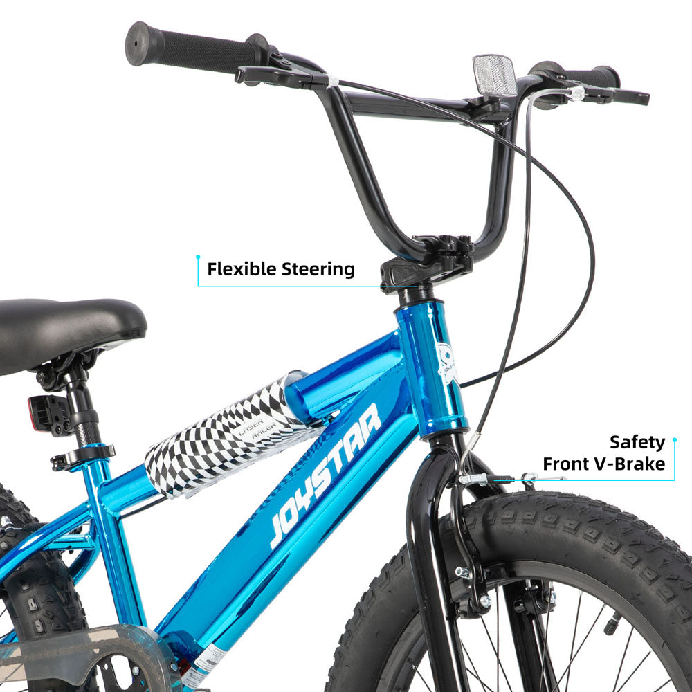 JOYSTAR 16 20 Inch BMX Style Kid's Bikes with Training Wheels JOYSTAR