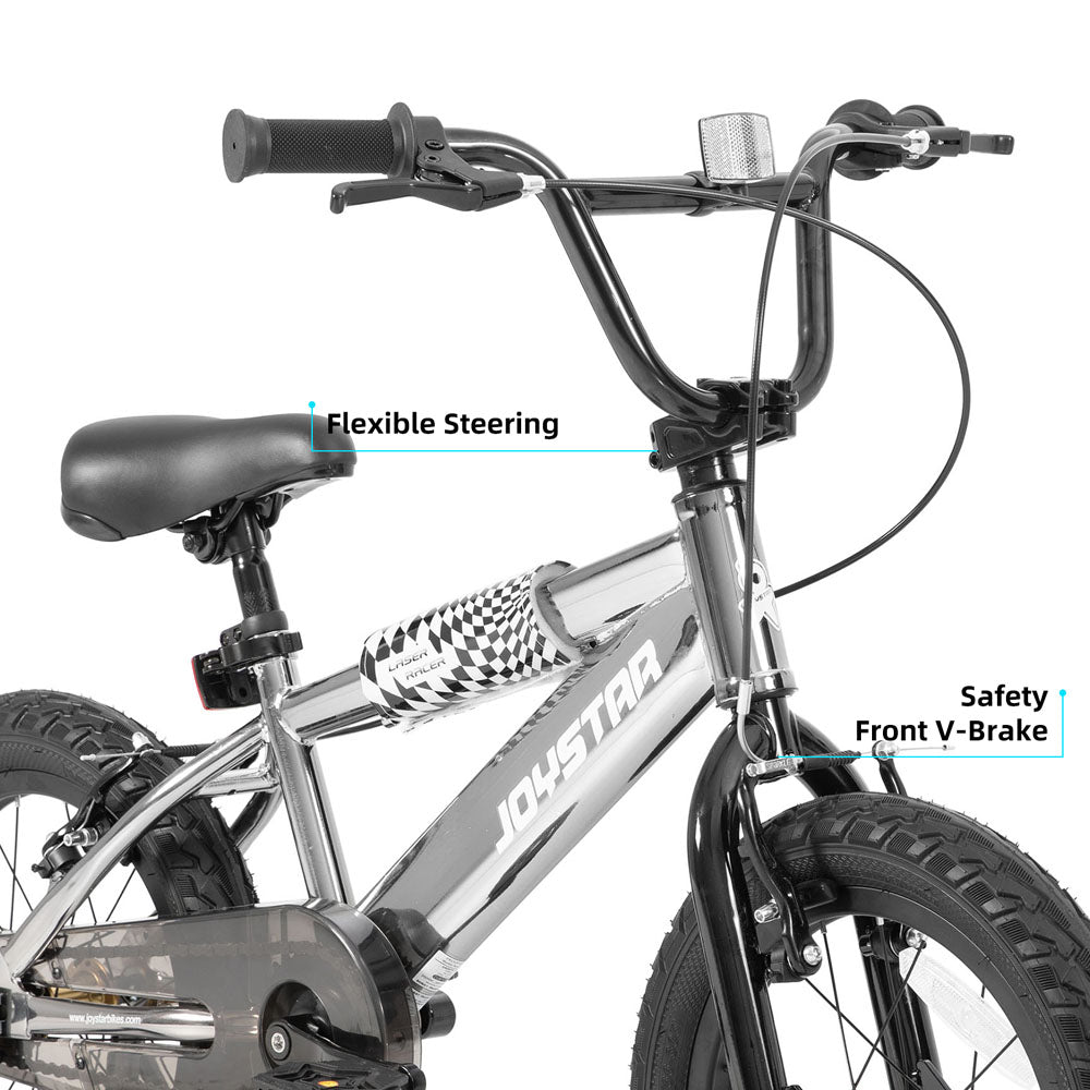 JOYSTAR 16 20 Inch BMX Style Kid's Bikes with Training Wheels JOYSTAR