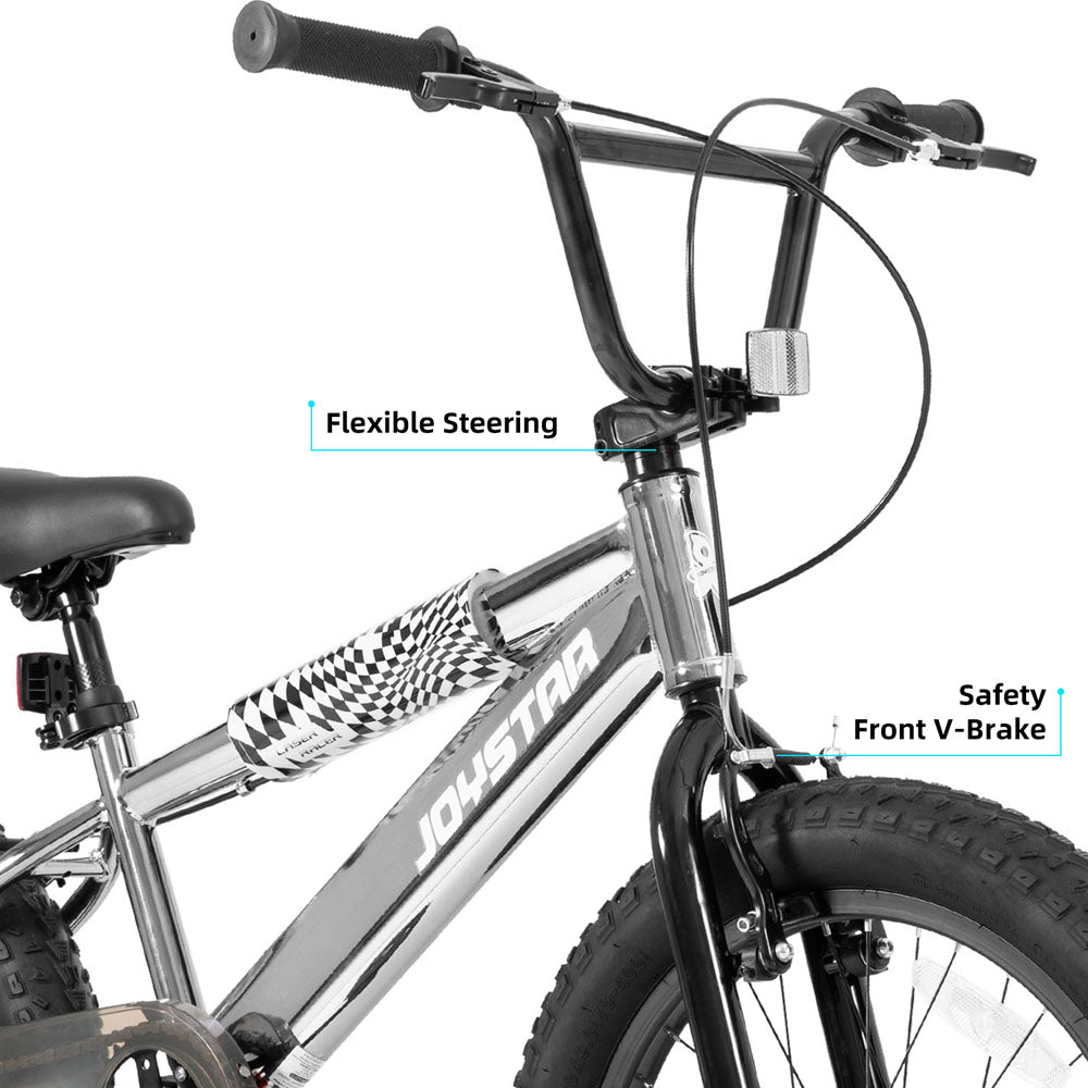 JOYSTAR 16 20 Inch BMX Style Kid's Bikes with Training Wheels JOYSTAR