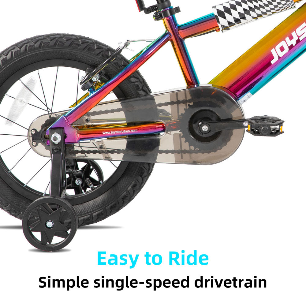 JOYSTAR 16 20 Inch BMX Style Kid's Bikes with Training Wheels JOYSTAR