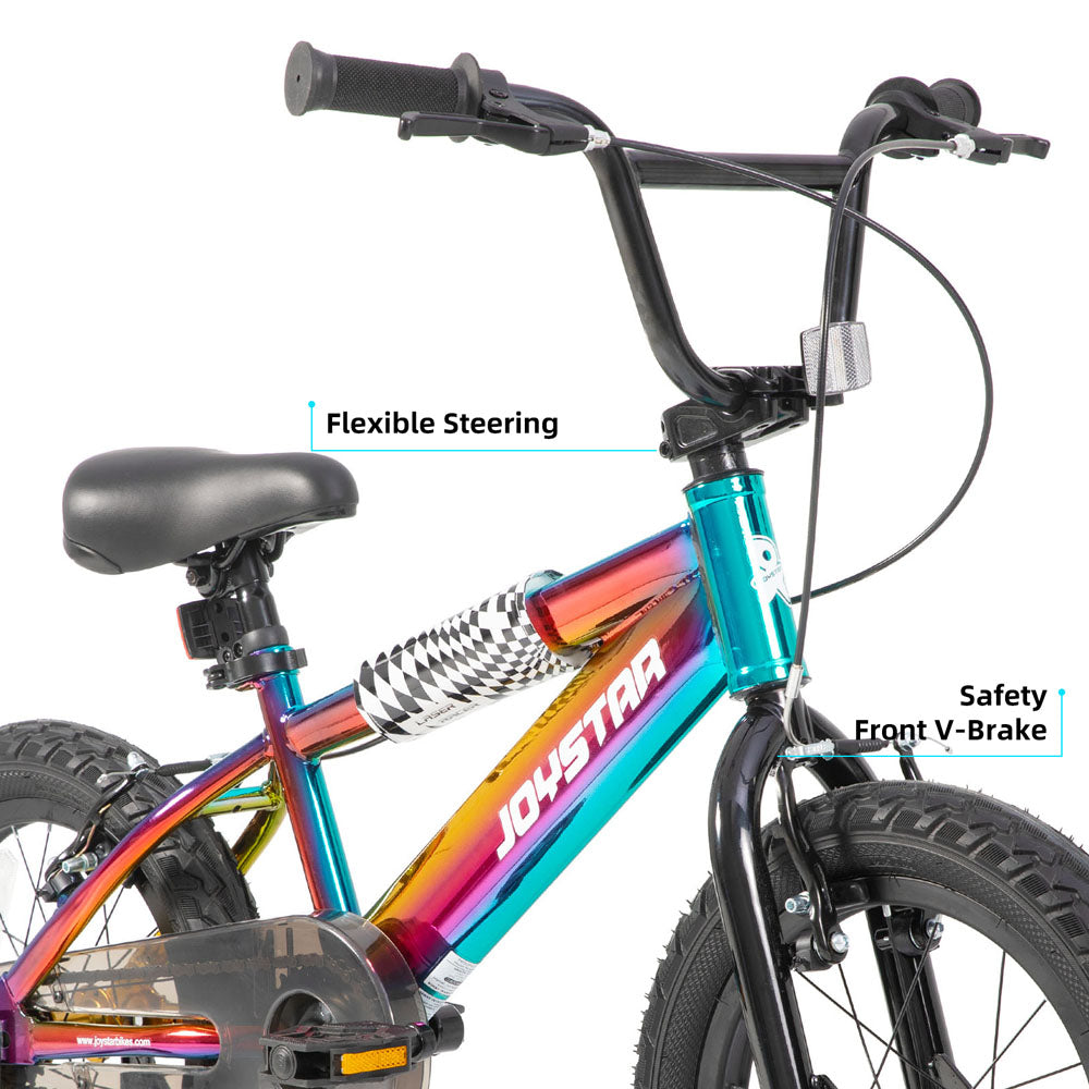 JOYSTAR 16 20 Inch BMX Style Kid's Bikes with Training Wheels JOYSTAR