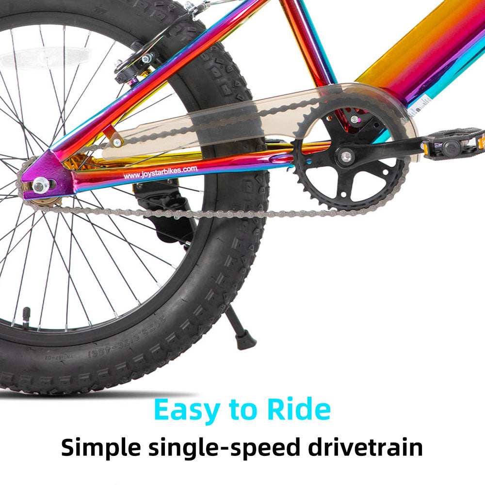 JOYSTAR 16 20 Inch BMX Style Kid's Bikes with Training Wheels JOYSTAR