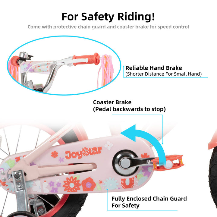 JoyStar 12/14/16 Inch Kids Bike for Girls JOYSTARBIKE