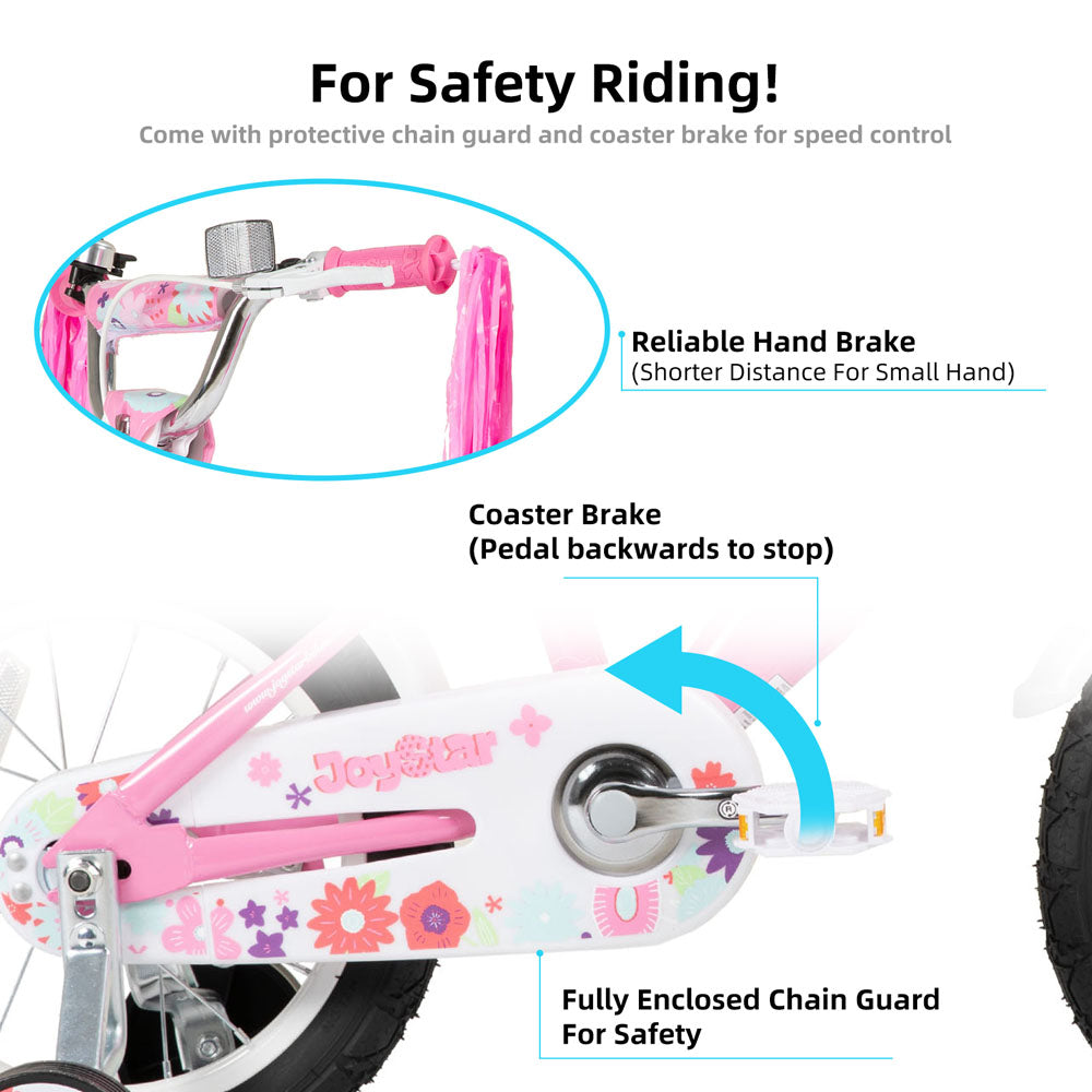 JoyStar 12/14/16 Inch Kids Bike for Girls JOYSTARBIKE