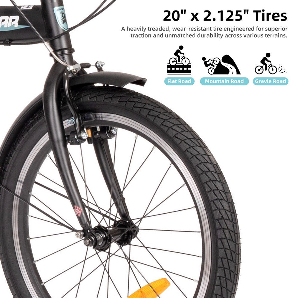 JOYSTAR 20-Inch Folding Bike Lightweight Foldable City Bicycle for Adults & Teens JOYSTAR BIKE EU