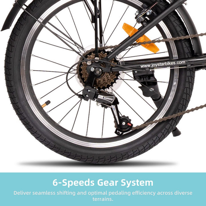 JOYSTAR 20-Inch Folding Bike Lightweight Foldable City Bicycle for Adults & Teens JOYSTAR BIKE EU